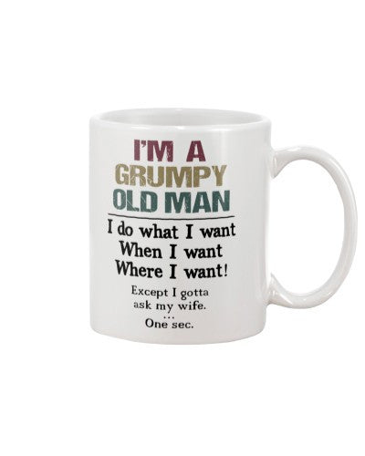 Wife mug tqh ima oldman iwant