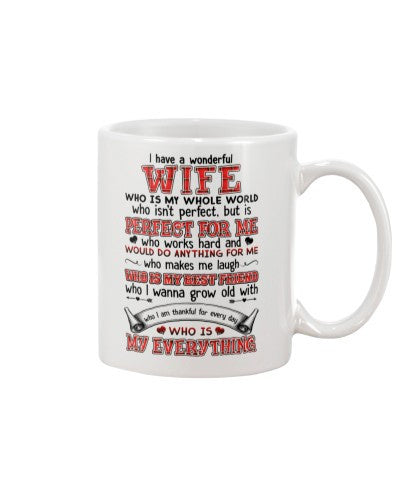 Husband mug wife perfect everything djua htte