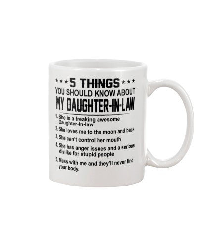 Daughter In Law mug yska my daughter in law awesome htte