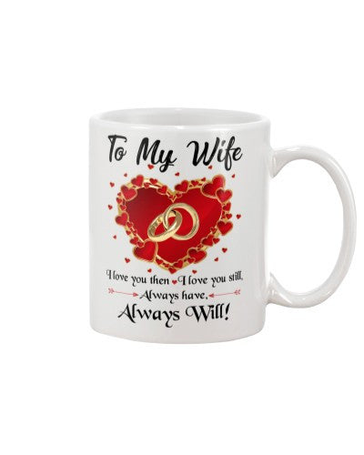 Husband mug wife always will ntmn
