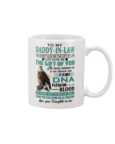 Daughter In Law mug daddy inlaw dna daughter inlaw ntmn