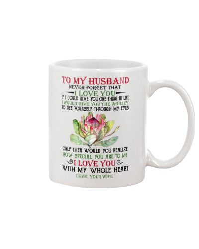 Husband mug husband whole heart wife ngvtt