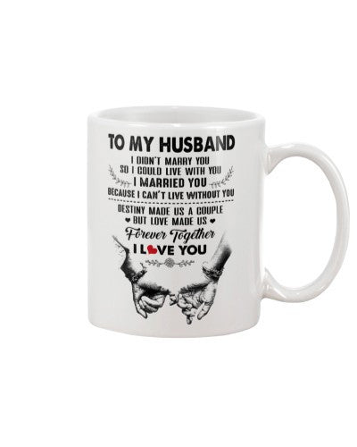 Husband mug canvas husband forever together htte