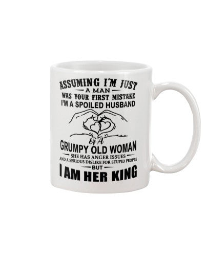 Wife mug assuming husband her king ngvt