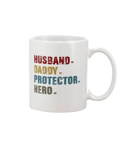 Wife mug husband protector hero htte