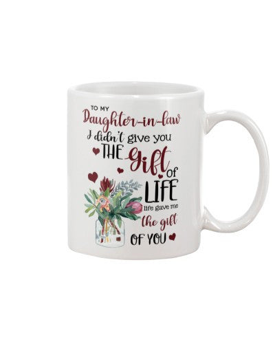 Daughter In Law mug daughter inlaw thegift htte