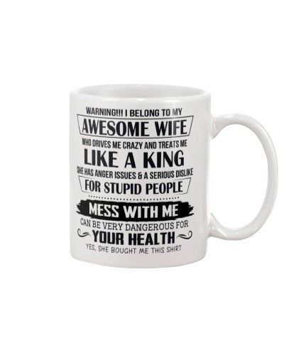 Wife mug ibtm wife awesome like king htte