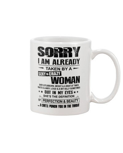Husband mug sorry eyes beauty wife ntmn