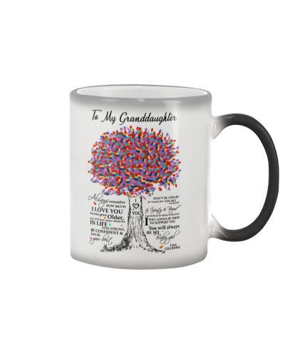 Grandmother mug granddau grandma iloveu tqhh