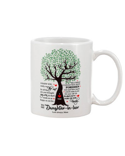 Daughter In Law mug tqh daughterinlaw foreseen
