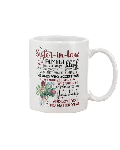 Sister In Law mug sister in law family ntmn