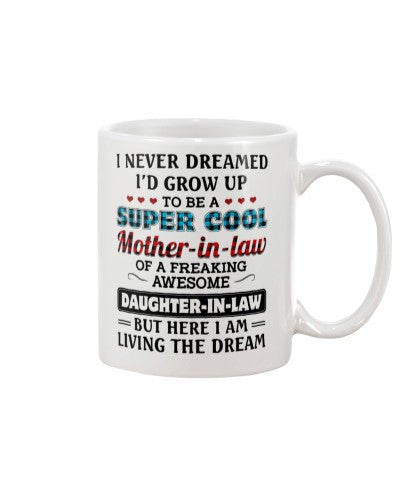 Daughter In Law mug super cool mother inlaw diua ngvt