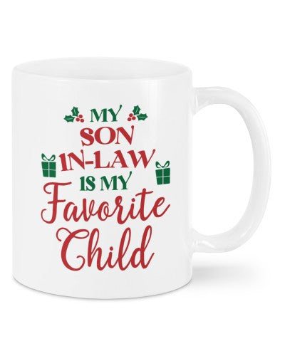 Daughter In Law mug soninl favorite child daua htte 1