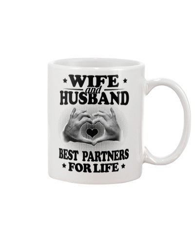 Wife mug wife husband best partners htte