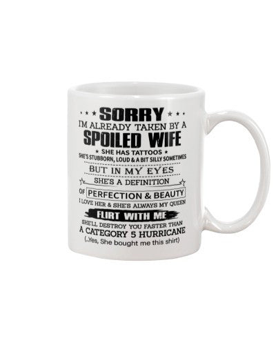 Husband mug sorry wife tattoos bimy ngvtt