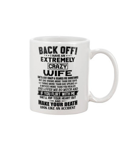 Husband mug back off wife death htte