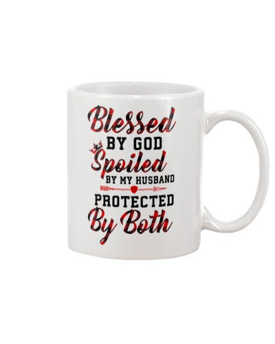 Husband mug god spoiled husband dbuc lnka