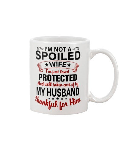 Husband mug spoiled wife husband dhub htte