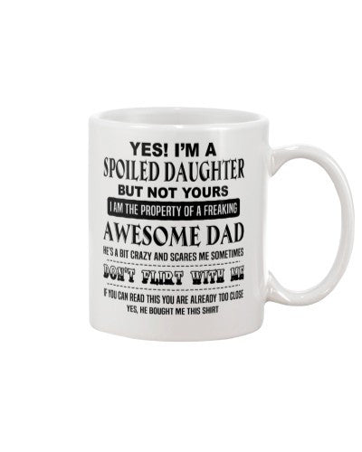 Grandmother mug yes spoiled daughter dad htte