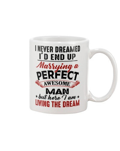 Wife mug marrying awesome man deub htteh