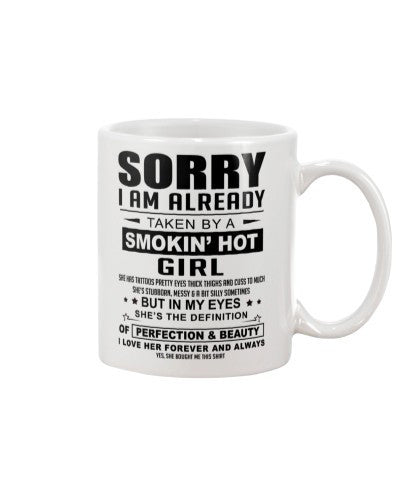 Husband mug sorry smokin girl htte