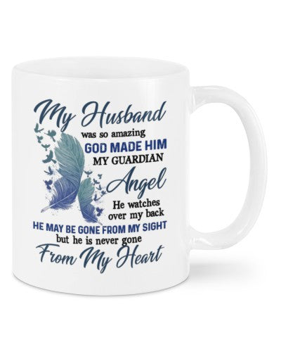 Husband mug husband angel dhua ngnh