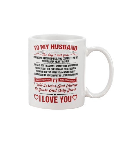 Husband mug husband heart soul htte