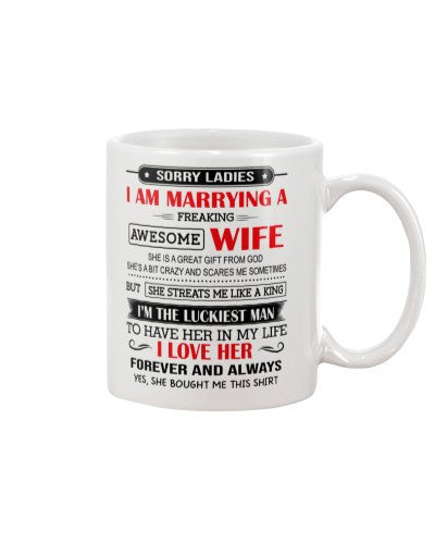 Husband mug tqh itlm wife great gift