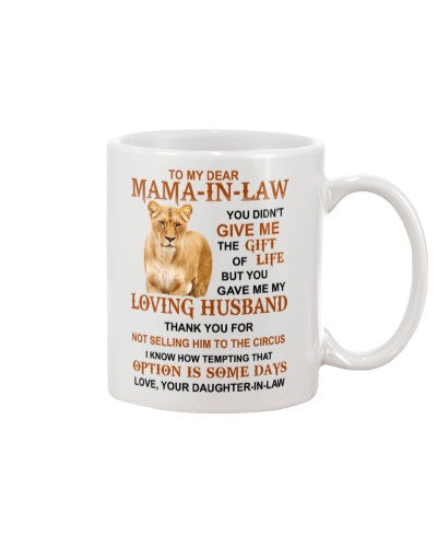 Daughter In Law mug mamail giveme daughteril dduc htte
