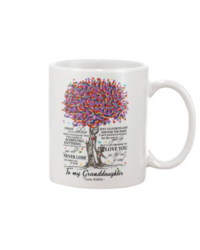 Grandmother mug tqh anything granddau nana