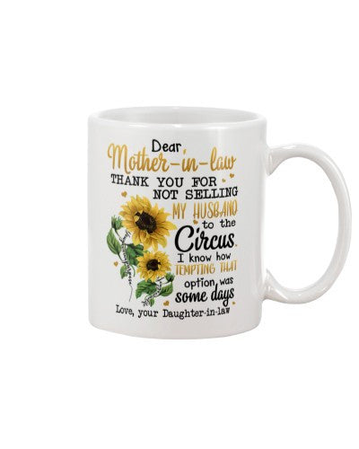 Daughter In Law mug mother inlaw circus daughter ntmn 1