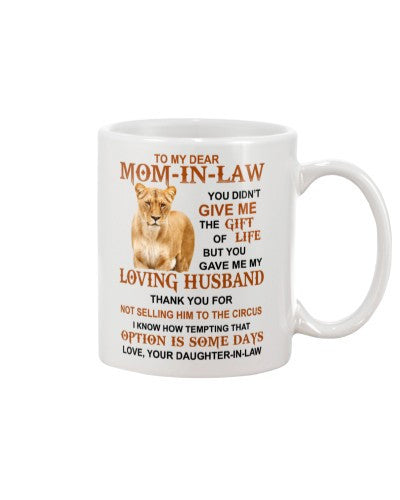 Daughter In Law mug momil giveme daughteril dduc htte