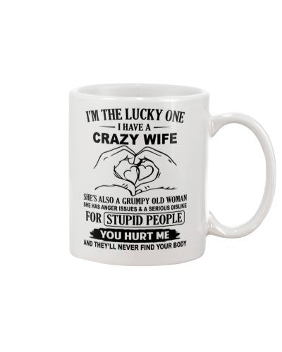 Husband mug lucky one wife people lchv
