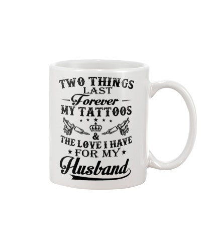 Wife mug two things for husband htte