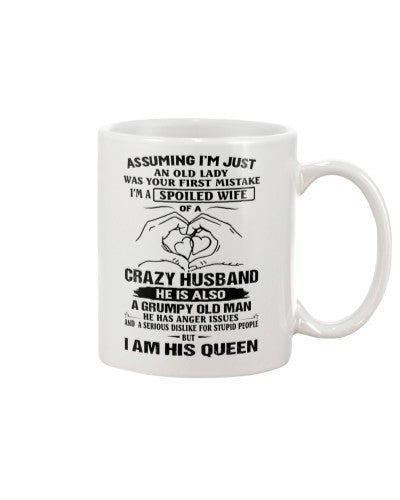 Wife mug assuming spoiled wife httee