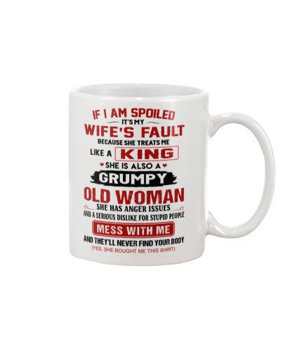 Husband mug iias wife fault king htte