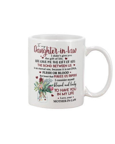 Daughter In Law mug daughter mother inlaw tbbu ntmn