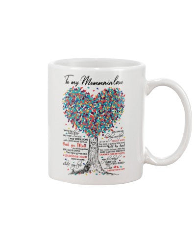 Daughter In Law mug momma inlaw daughter thankfor ntmn