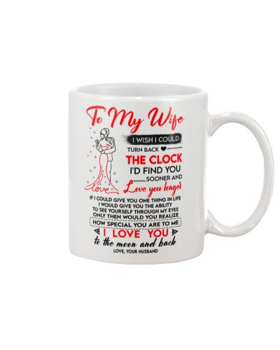 Husband mug wife the clock husband htte