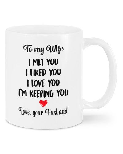 Wife mug wife keeping husband diua ngnh