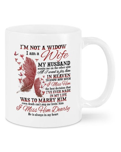 Husband mug widow wife husband deua ntmn