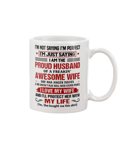 Husband mug ijs husband wife my life ntmn