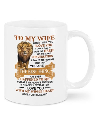 Husband mug-mug wife remind husband deub htteh