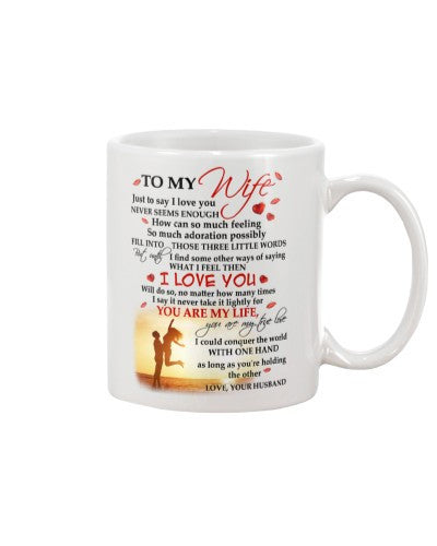 Husband mug wife husband iloveu ntmn