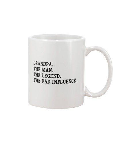 Grandfather mug grandpa man legend htte