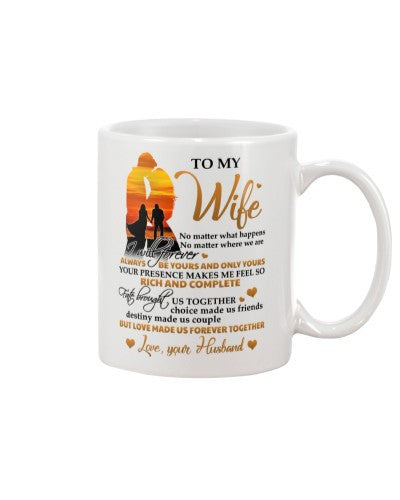 Husband mug wife together husband htte
