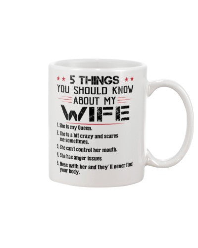 Wife mug 5 things know my wife ash ngvtt