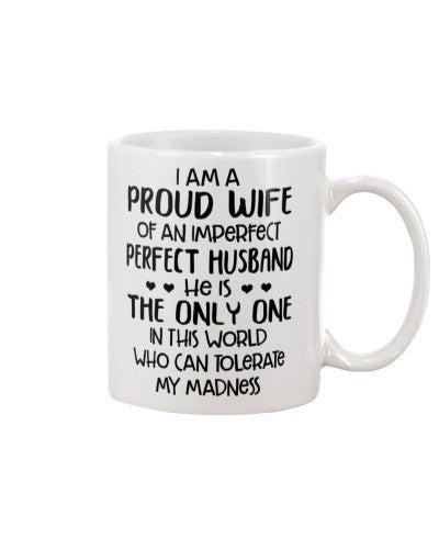 Wife mug mymadness wife husband only one ntmn