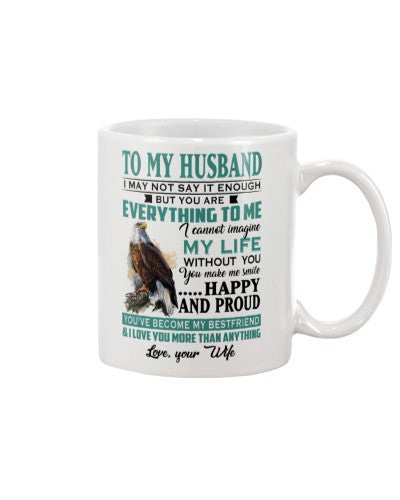 Husband mug husband life smile wife ngnh