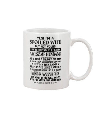Wife mug iaa spoiled wife queen lchv